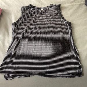 Lululemon workout tank, striped